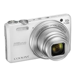 Kompakt Kamera Coolpix S7000 - Weiß + Nikon Nikkor 20x Wide Optical Zoom ED VR 25-500mm f/3.4-6.5 f/3.4-6.5