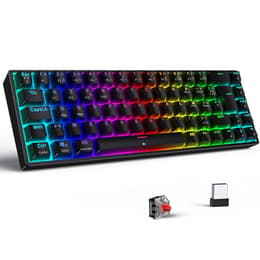 Spirit Of Gamer Tastatur AZERTY Französisch Wireless mit Hintergrundbeleuchtung XPERT K200