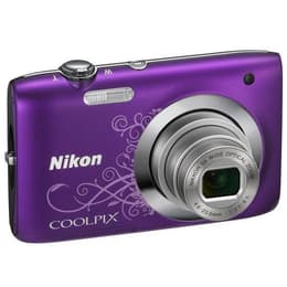 Kompakt Kamera Coolpix S2600 - Violett + Nikkor Nikkor 5x Wide Optical Zoom 4,6-23mm f/3.2-6.5 f/3.2-6.5