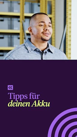 Tips for battery - Thumbnail -DE