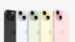 iPhone 15 Color lineup