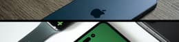 Ein iPhone 13 und ein iPhone 14