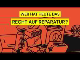 Wer hat heute das Recht auf Reparatur?