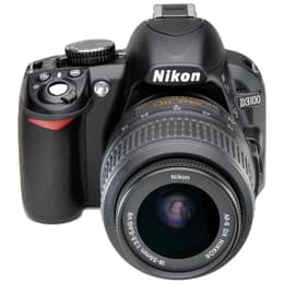 Spiegelreflexkamera Nikon D3100 - Schwarz + Objektiv Nikon AF-S DX 