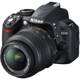 Spiegelreflexkamera Nikon D3100 - Schwarz + Objektiv Nikon AF-S DX Nikkor 18-55mm f/3.5-5.6G VR