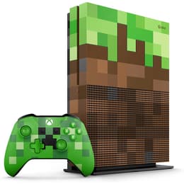 Xbox One S 1000GB - Grün - Limited Edition Minecraft Limited Edition Minecraft