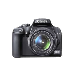 Spiegelreflex - Canon EOS 1000D Schwarz + Objektivö Canon EF-S 18-55mm f/3.5-5.6 II
