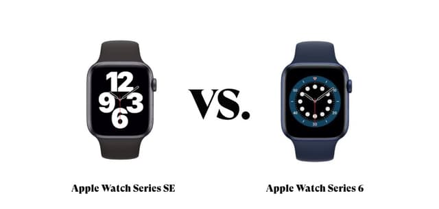 Apple Watch SE vs 6