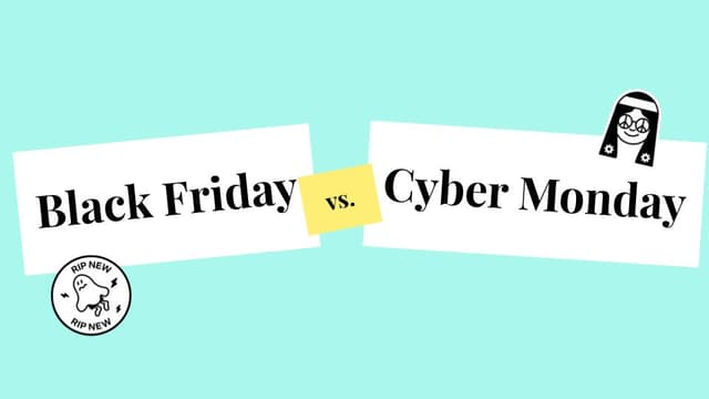 Black Friday vs Cyber Monday