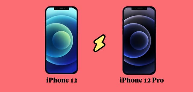 iphone 12 versus 12 pro