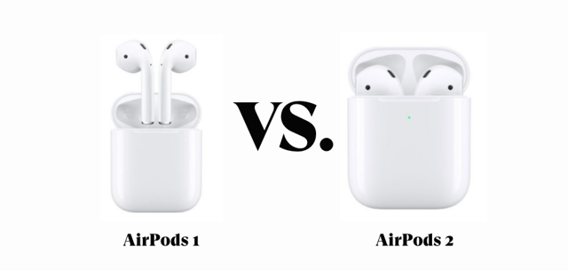 airpods 1 vs airpods 2