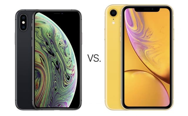 iphone xs vs iphone xr