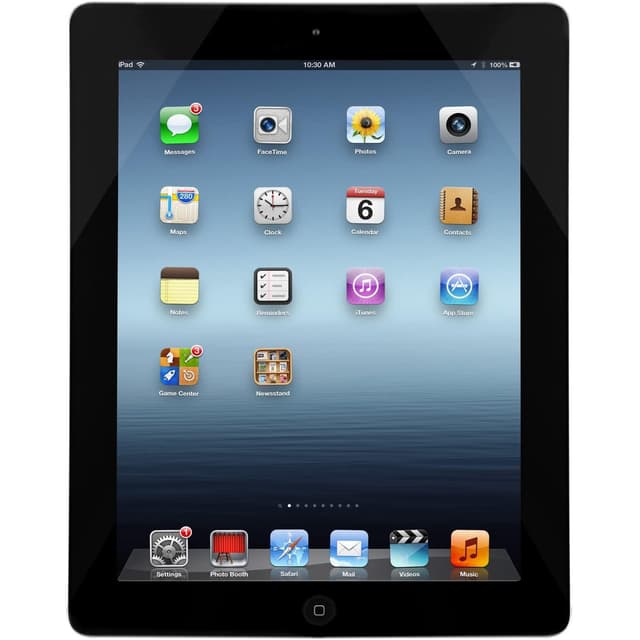 iPad 4 (2012) 9,7" 32GB - WLAN - Schwarz - Kein Sim-Slot