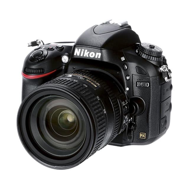 Spiegelreflex - Nikon D610 - Schwarz + Objektiv AF-S 24-85 mm