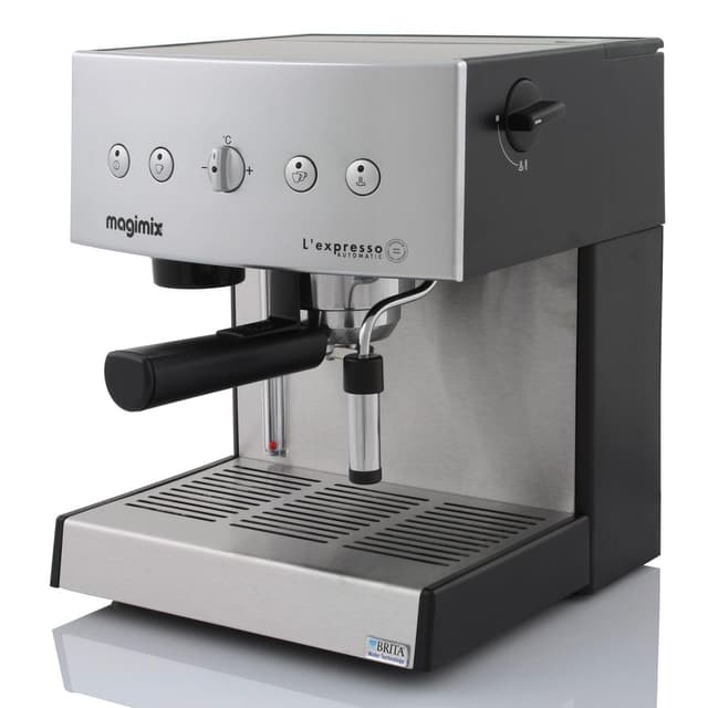 Espressomaschine Kompatibel mit Kaffeepads nach ESE-Standard Magimix L'Expresso 11414 AUT