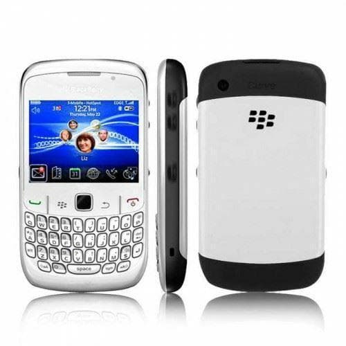 BlackBerry 8520 - Weiß/Schwarz- Ohne Vertrag