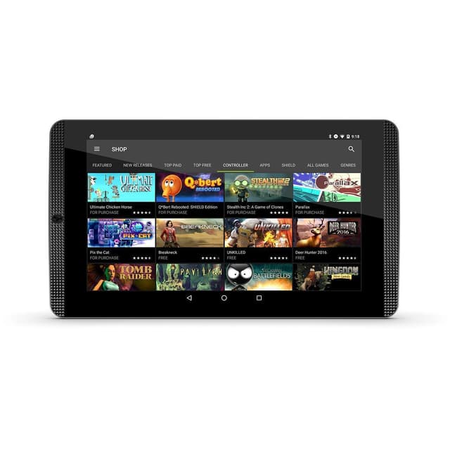 Nvidia Shield Tablet K1 (2014) 8" 16GB - WLAN - Schwarz - Kein Sim-Slot