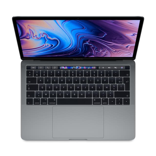 MacBook Pro Touch Bar 13" Retina (2019) - Core i5 2,4 GHz - SSD 256 GB - 8GB - AZERTY - Französisch