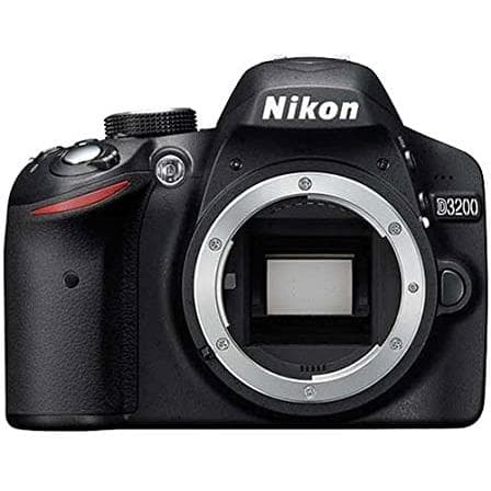 Spiegelreflex - Nikon D3200 Ohne objektiv - Schwarz