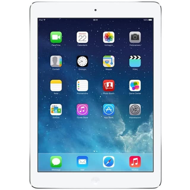 iPad Air (2013) 9,7" 16GB - WLAN + LTE - Silber - Ausländischer Netzbetreiber