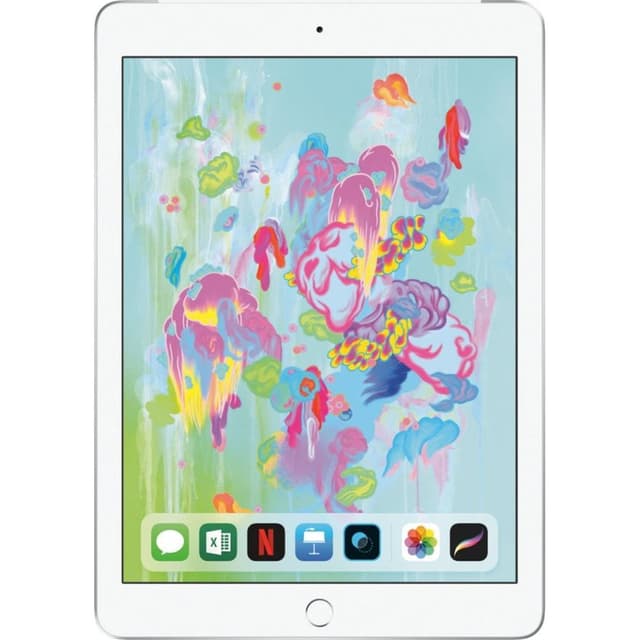 iPad 9,7" 6. Generation (2018) 9,7" 32GB - WLAN + LTE - Silber - Ohne Vertrag