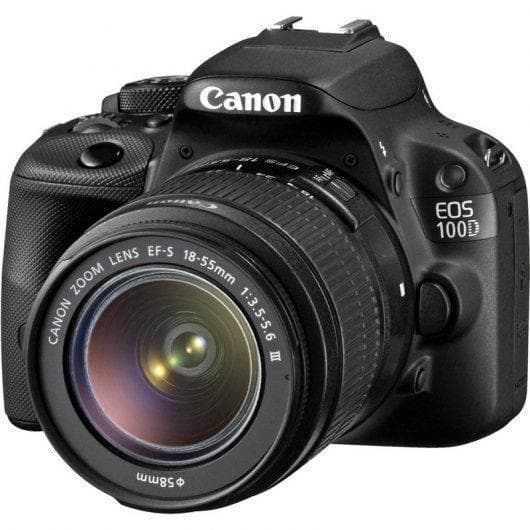 Reflex Canon EOS 100D + Objektiv 18-55 FT