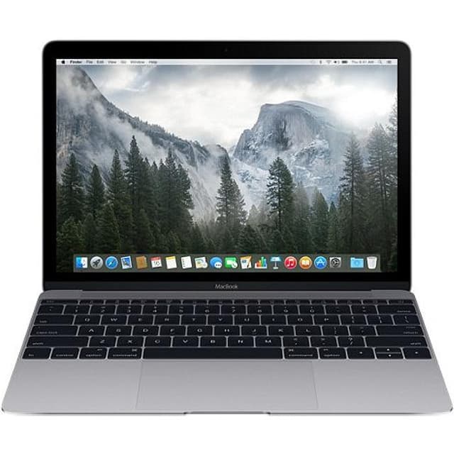 MacBook 12" Retina (2016) - Core m3 1,1 GHz - SSD 256 GB - 8GB - QWERTY - Englisch (US)