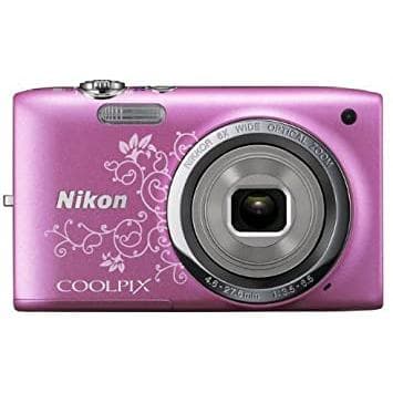 Kompaktkamera Nikon Coolpix S2700 Lila + Objektiv Nikkor 26-156 mm f/3.5-6.5