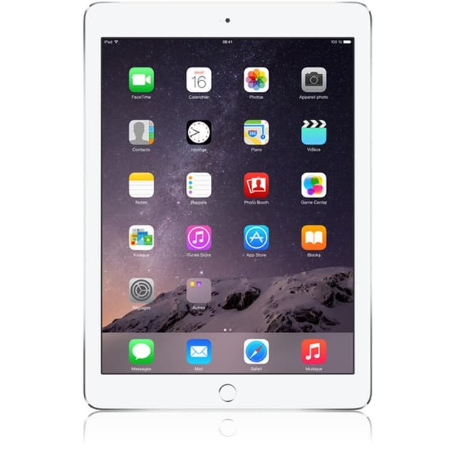iPad Air 2 (2014) 9,7" 64GB - WLAN - Silber - Kein Sim-Slot