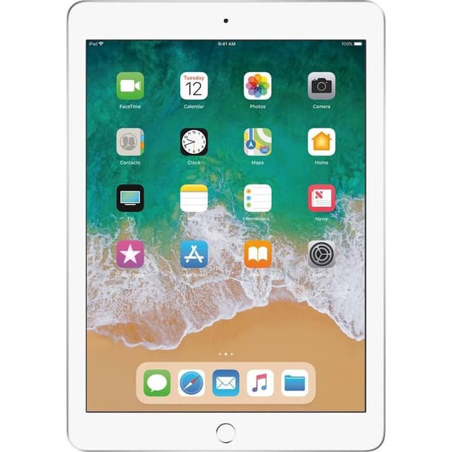 iPad 9,7" 5. Generation (2017) 9,7" 128GB - WLAN - Silber - Kein Sim-Slot