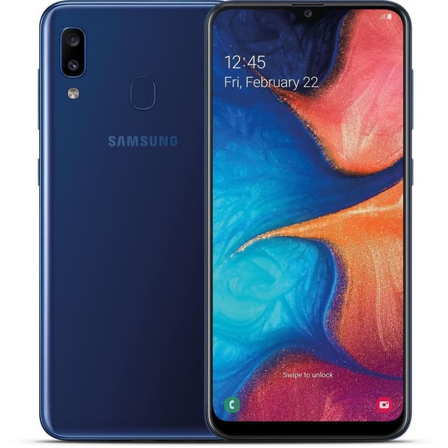 Galaxy A20 32 Gb Dual Sim - Blau - Ohne Vertrag