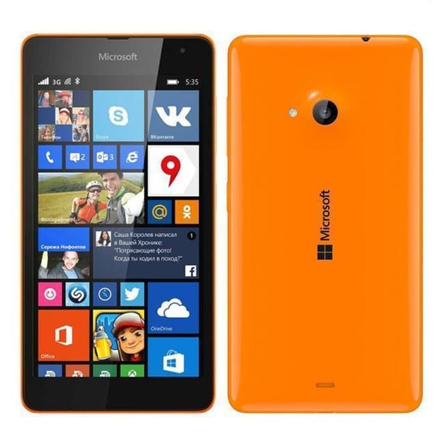 Microsoft Nokia Lumia 535 - Orange- Ohne Vertrag