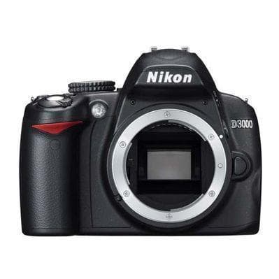 Spiegelreflexkamera Nikon D3000 Gehäuse - Schwarz