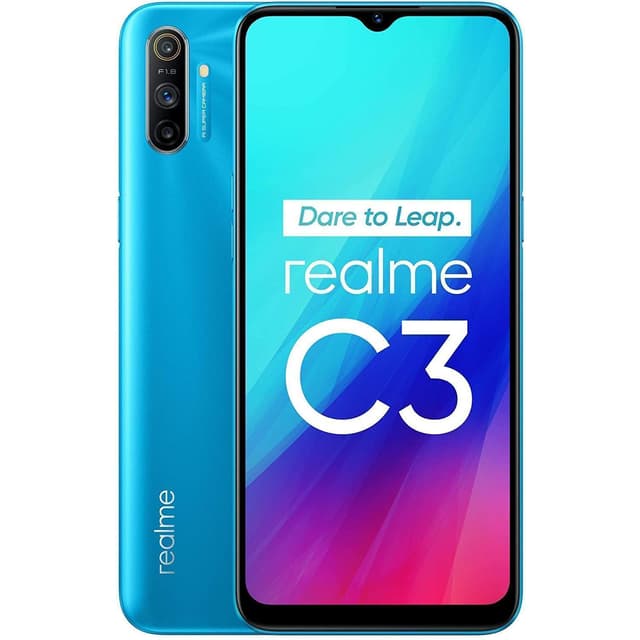 Realme C3 64 Gb Dual Sim - Blau - Ohne Vertrag