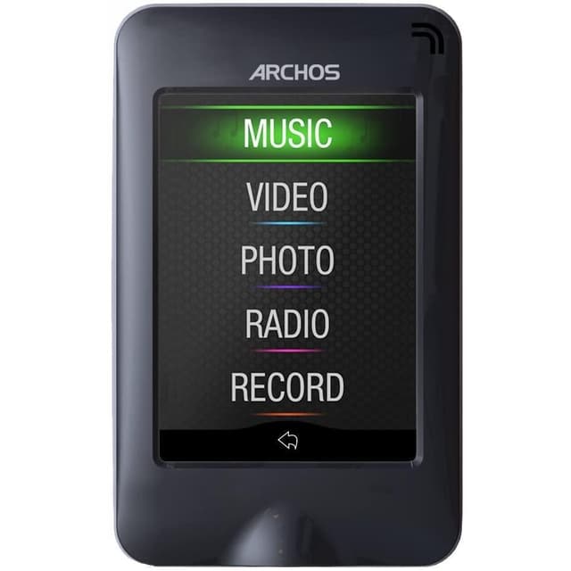 MP3-player & MP4 4GB Archos 28 Vision - Schwarz