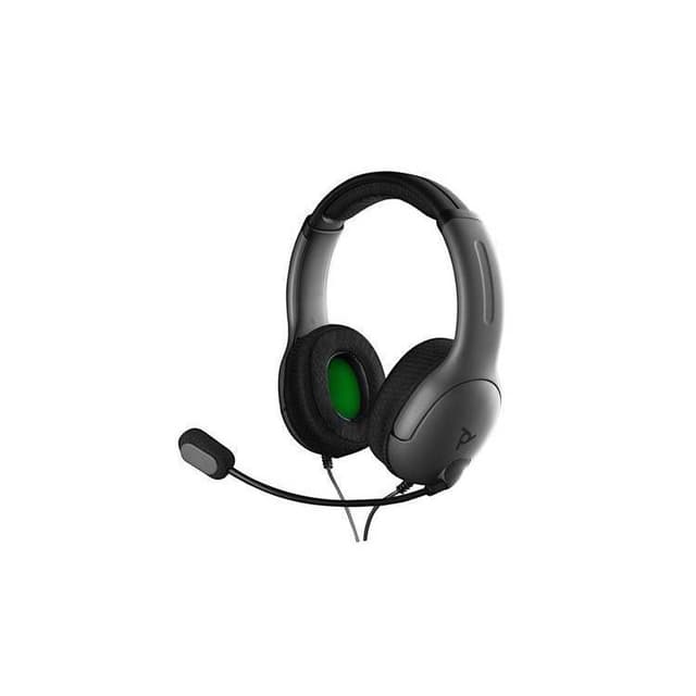Kopfhörer Rauschunterdrückung Gaming mit Mikrophon Pdp LVL 40 - Grau/Grün