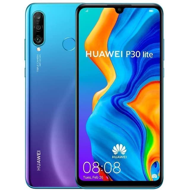 Huawei P30 Lite New Edition 256 Gb Dual Sim - Blau (Peacock Blue) - Ohne Vertrag
