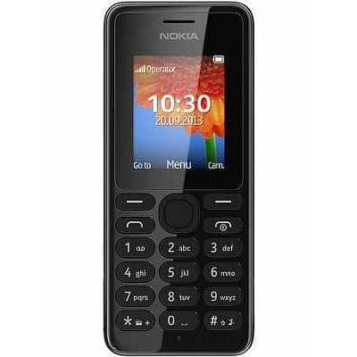 Nokia 108 - Schwarz- Ohne Vertrag