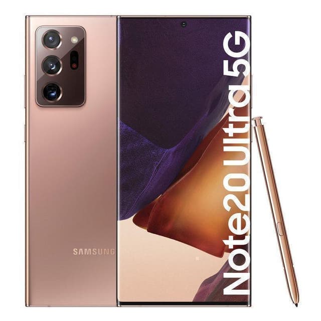 Galaxy Note20 Ultra 5G 256 Gb Dual Sim - Kupfer - Ohne Vertrag