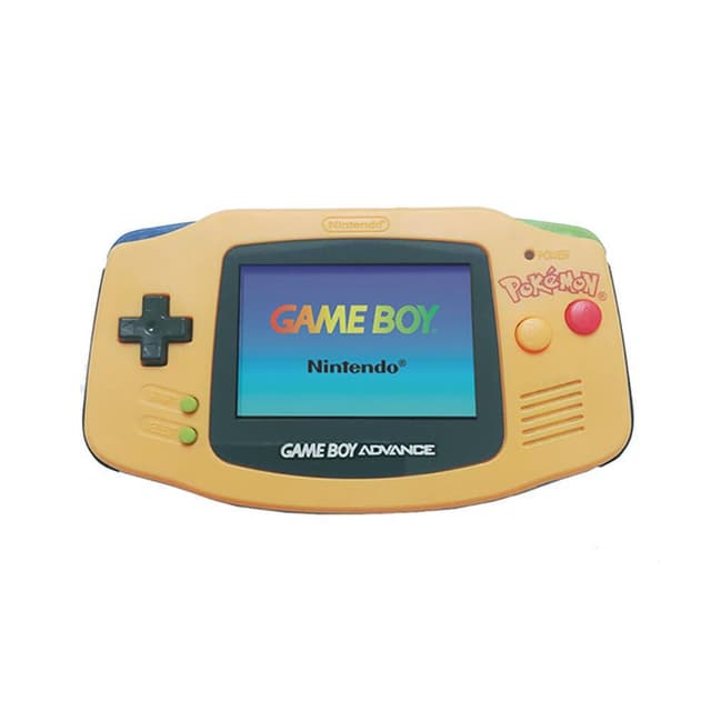 Nintendo Game Boy Advance Pokémon Pikachu Edition - HDD 0 MB - Gelb/Blau