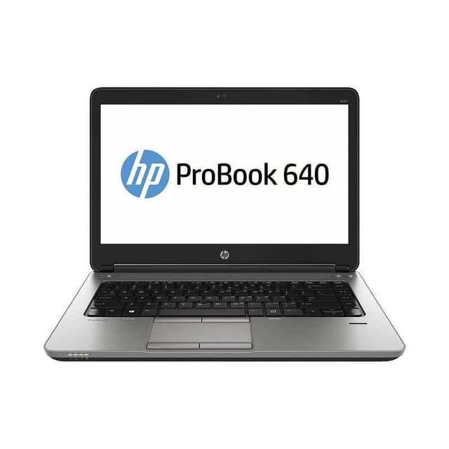 HP ProBook 640 G1 14" Core i3 2,4 GHz - SSD 128 GB - 4GB QWERTY - Portugiesisch