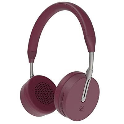 Kopfhörer Bluetooth mit Mikrophon Kygo A6/500 - Burgunderrot