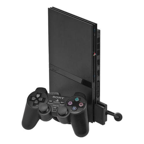 PlayStation 2 Slim - HDD 4 GB - Schwarz