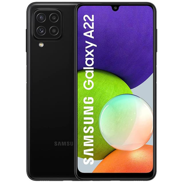 Galaxy A22 128 Gb Dual Sim - Schwarz - Ohne Vertrag