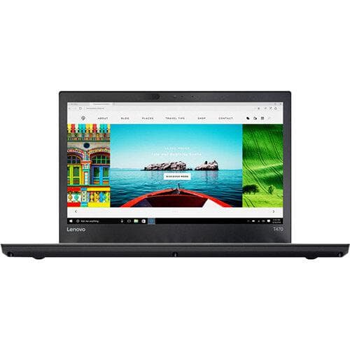 Lenovo ThinkPad T470 14" Core i5 2,6 GHz - SSD 256 GB - 8GB AZERTY - Französisch