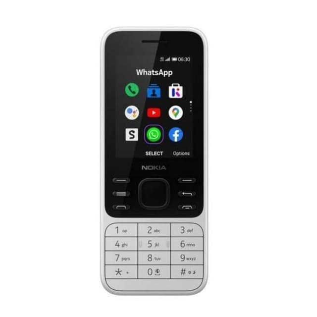 Nokia 6300 4G Dual Sim - Weiß- Ohne Vertrag