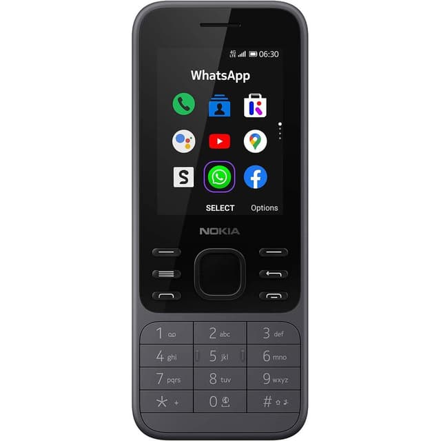Nokia 6300 4G Dual Sim - Schwarz- Ohne Vertrag