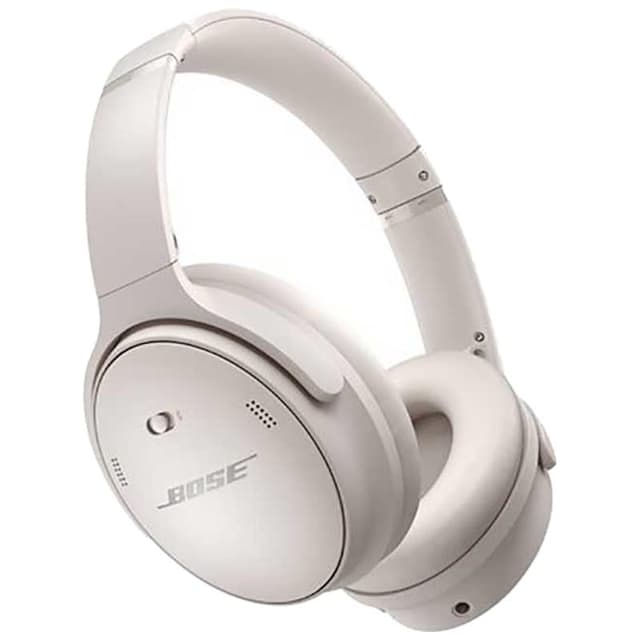 Kopfhörer Rauschunterdrückung Bluetooth mit Mikrophon Bose QuietComfort 45 - Weiß