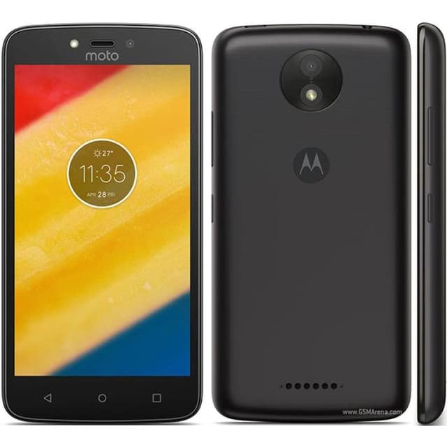 Motorola Moto C Plus 16 GB - Schwarz - Ohne Vertrag