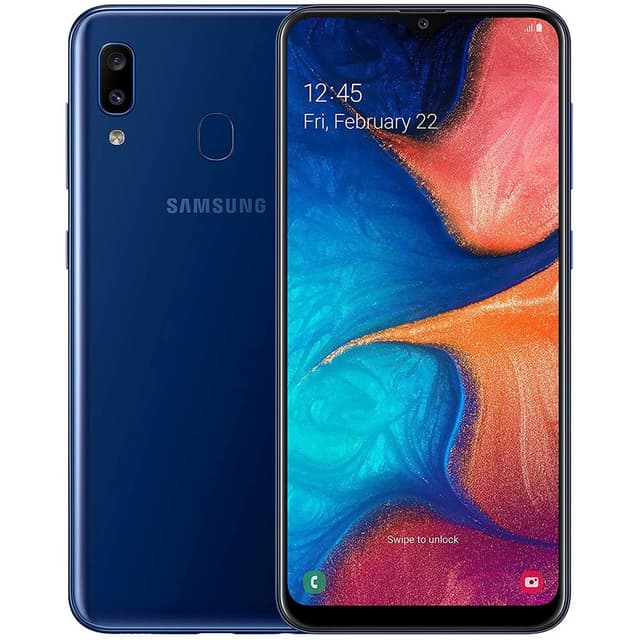 Galaxy A20e 32 GB Dual Sim - Blau - Ohne Vertrag